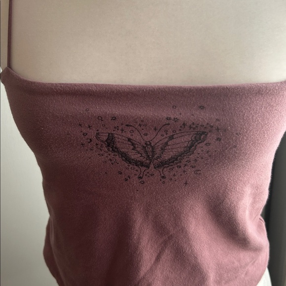 American Eagle Outfitters butterfly tank top🦋 - Picture 3 of 8